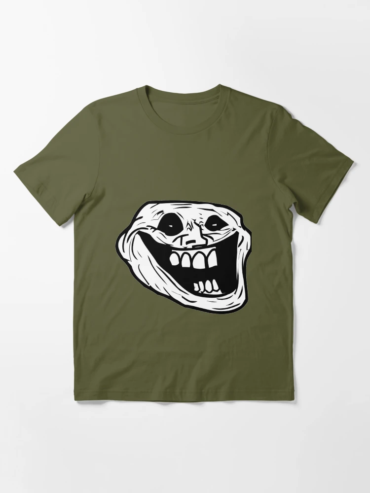 Creepy Troll Face Halloween, Scary Funny Face, Ghost Graphic art Sticker  for Sale by Abdullah Qazi ⭐⭐⭐⭐⭐