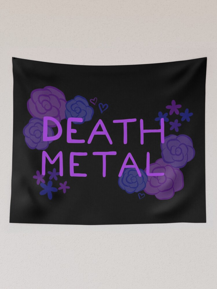 Death discount metal tapestry