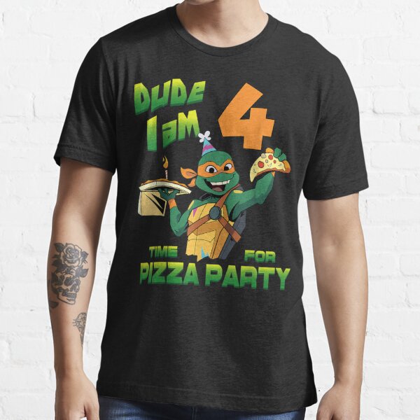  Mademark x Teenage Mutant Ninja Turtles - Raphael Daddy of the Birthday  Boy Pizza Theme Party T-Shirt : Clothing, Shoes & Jewelry