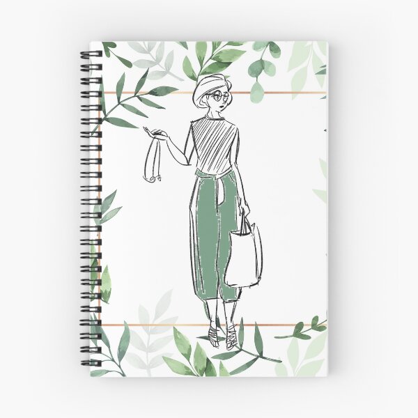 Item preview, Hand Drawn Woman Sketch in Olive Frame designed and sold by VinBasis.