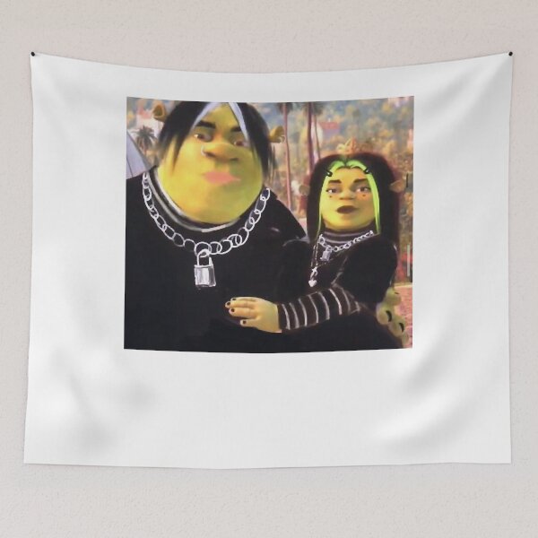 Item preview, eboy shrek and egirl fiona Classic designed and sold by wishinjury.