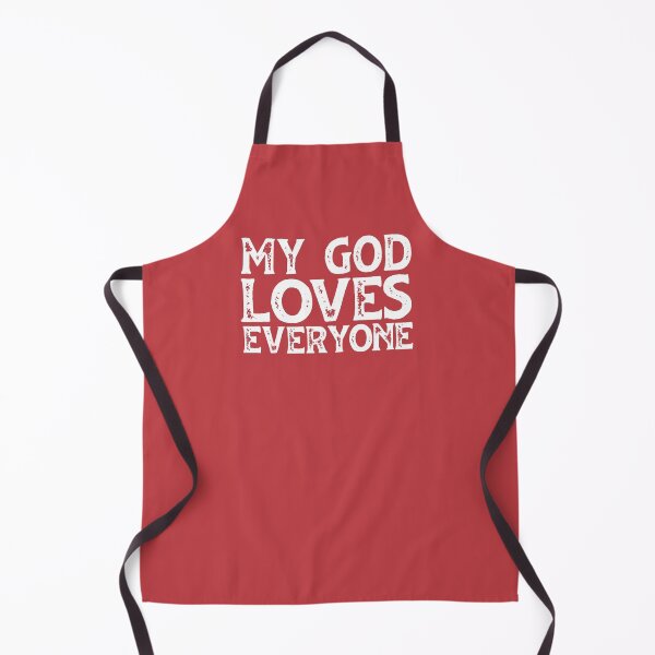 Item preview, Christians for Justice: My God Loves Everyone (white text) designed and sold by Ofeefee.