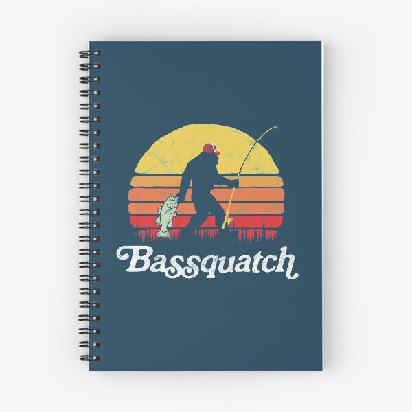 Item preview, Bassquatch! Funny Bigfoot Fishing Outdoor Retro  designed and sold by Studio520.