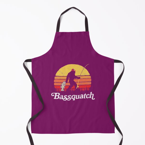 Item preview, Bassquatch! Funny Bigfoot Fishing Outdoor Retro  designed and sold by Studio520.