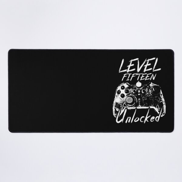 Item preview, 15 Years Old Level 15 Unlocked 15th Gamer Birthday designed and sold by TranscendFlow.