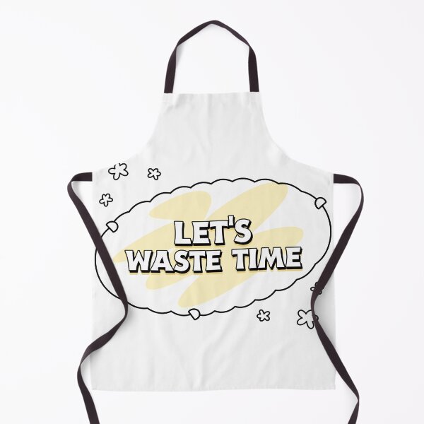 Item preview, Let's Waste Time designed and sold by The Cultured  Noodle.
