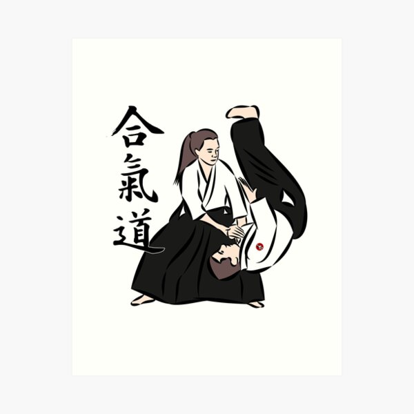 Artikel-Vorschau von Aikido Kotegaeshi, die Technik in Farbausgabe für Aikido, designt und verkauft von Bali Budo.