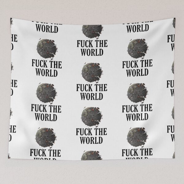 Item preview, Fuck the world designed and sold by Babjakzoltan.