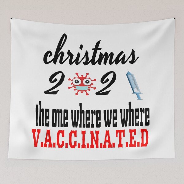 Item preview, CHRISTMAS 2021 THE ONE WHERE WE WHERE VACCINATED. designed and sold by leicha.