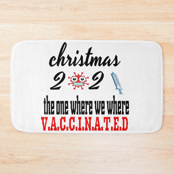Item preview, CHRISTMAS 2021 THE ONE WHERE WE WHERE VACCINATED. designed and sold by leicha.