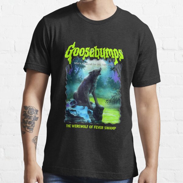 R.L. Stine Goosebumps Nightmare Halloween Werewolf Fever Swamp Essential Essential T-Shirt
