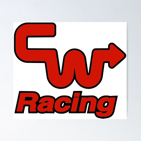 Item preview, CW Racing vintage BMX logo designed and sold by Artyssytb.