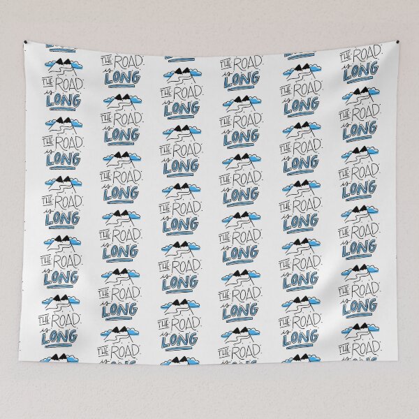 Item preview, The Road Is Long designed and sold by Parag's Travel Shop.