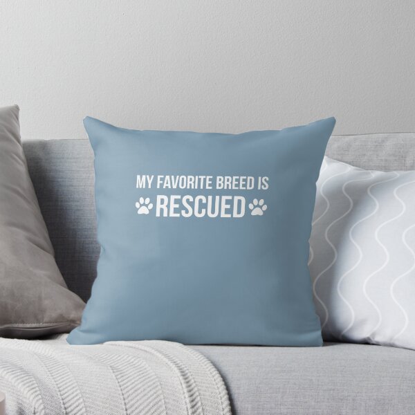 Item preview, My Favorite Breed Is Rescued designed and sold by AlwaysAwesome.
