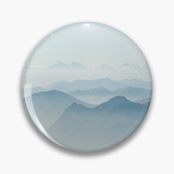 Item preview, Baby blue mountain landscape designed and sold by Moon-Light-Art.