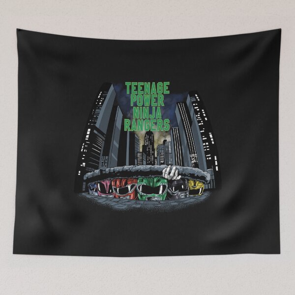 Item preview, Teenage Power Ninja Rangers designed and sold by Zascanauta.