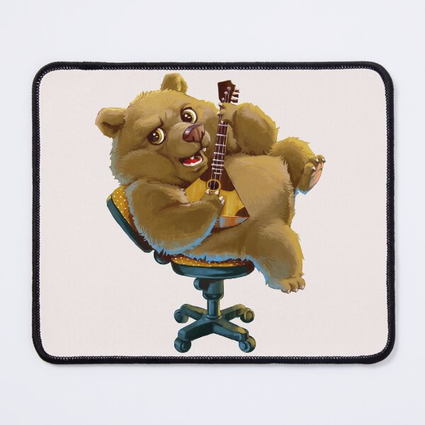Item preview, bear with balalaika designed and sold by Niti-Niti.