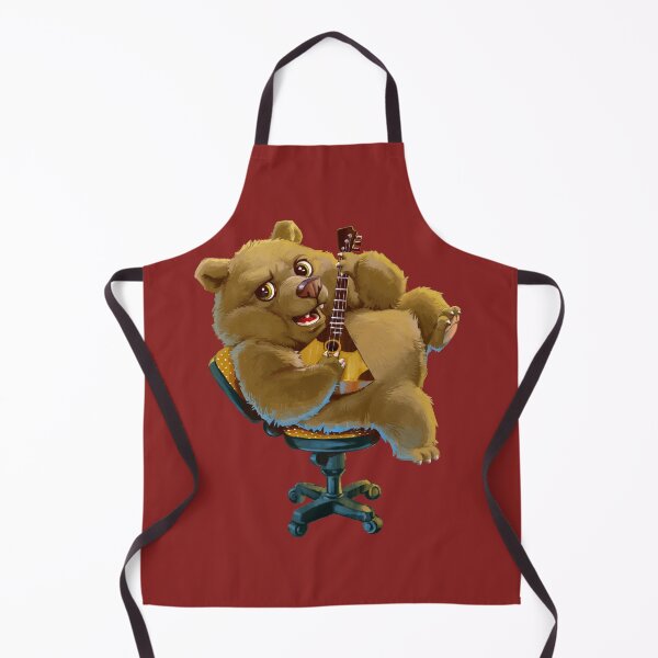 Item preview, bear with balalaika designed and sold by Niti-Niti.