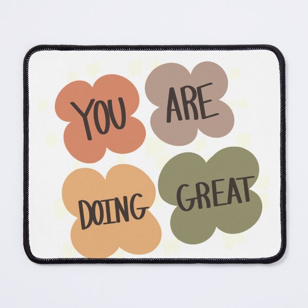 Item preview, You Are Doing Great Mental Health Self Care Sticker designed and sold by liv98.
