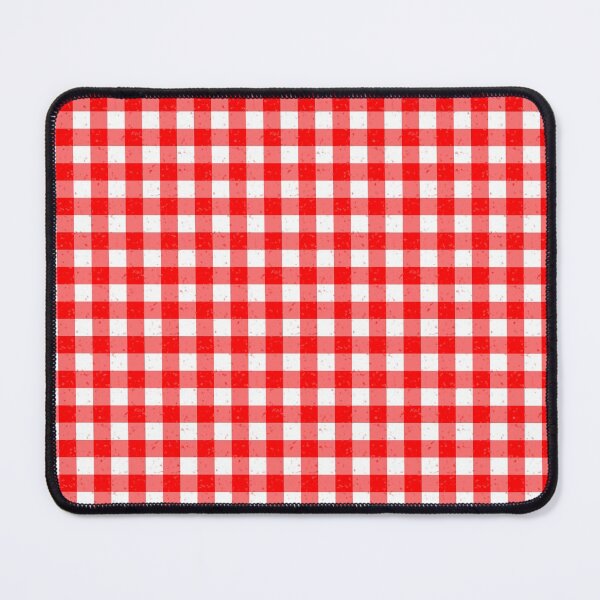Item preview, Gingham Red and White Pattern designed and sold by MarkUK97.