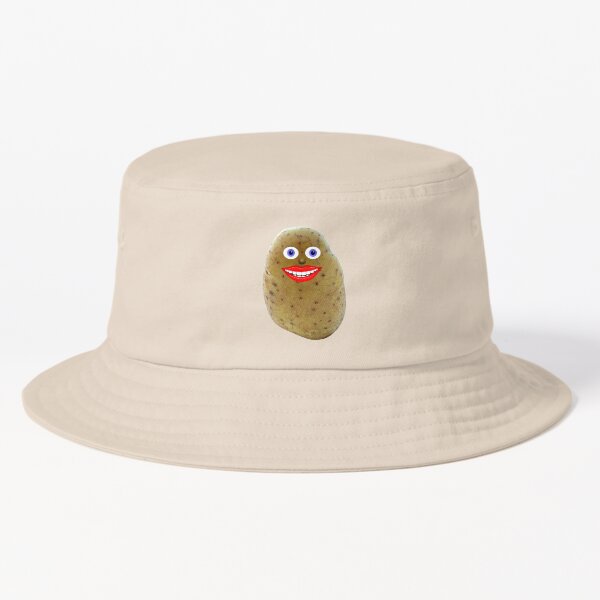 Funny Potato Cute Character With Blue Eyes Bucket Hat for Sale by MarkUK97
