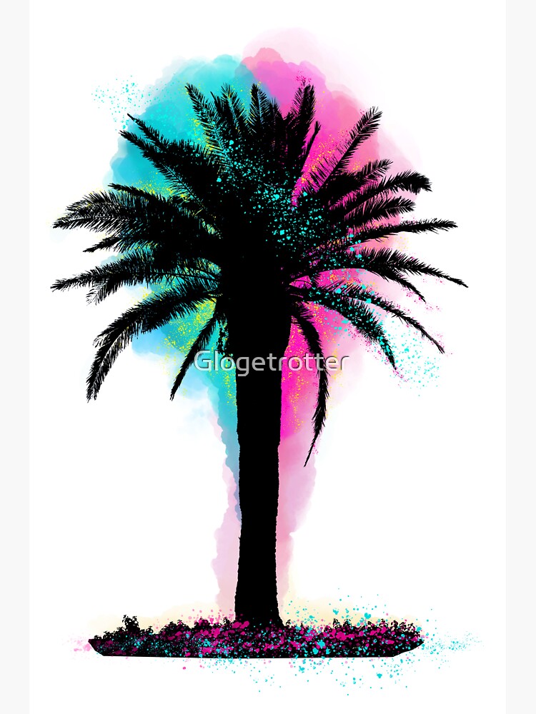Thumbnail 3 von 3, Sticker, Novalja Palms designt und verkauft von Glogetrotter.