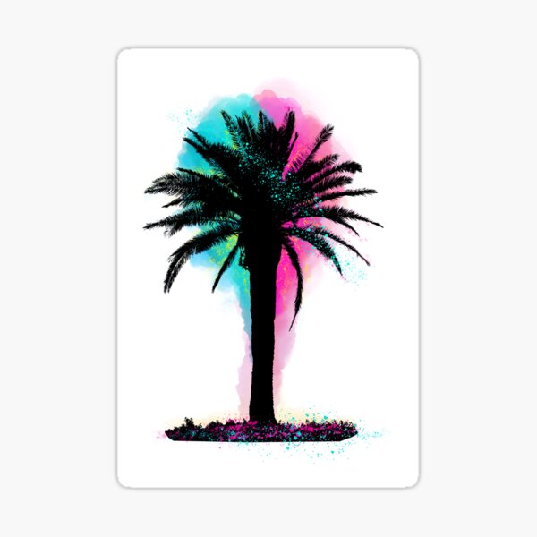 Novalja Palms Sticker