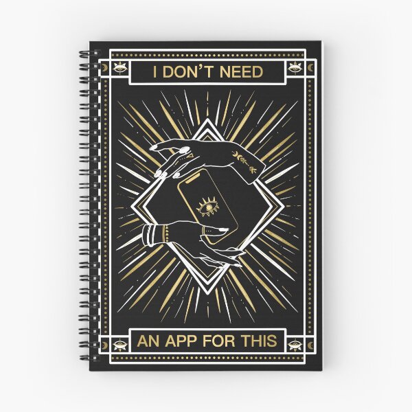Item preview, I Don't Need an App for This Vintage Cover designed and sold by LenasScribbles.