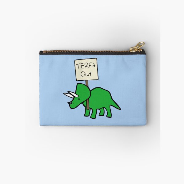 Item preview, TERFs Out Triceratops designed and sold by jezkemp.