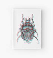 3D Beetle Illustration - Arbeitet mit 3D-Brille !!! Notizbuch