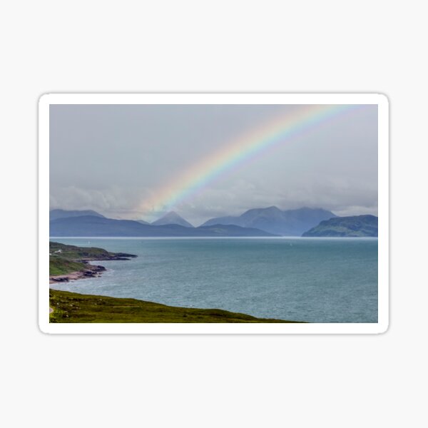 Item preview, Rainbow Over Skye From Applecross designed and sold by derekbeattie.