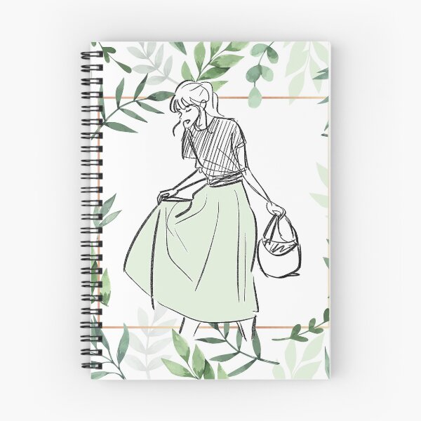 Item preview, Hand Drawn Woman Sketch in Olive Frame designed and sold by VinBasis.