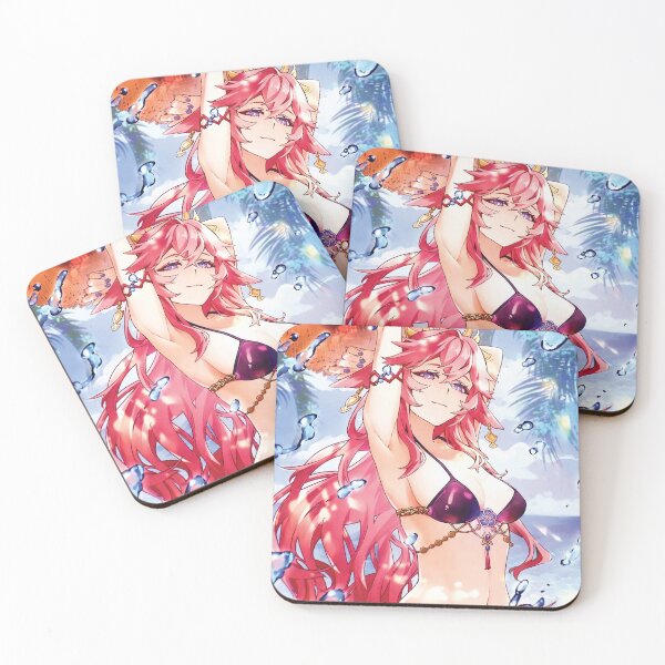 Item preview, Yae Miko Genshin Impact  designed and sold by valekun.