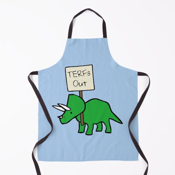 Item preview, TERFs Out Triceratops designed and sold by jezkemp.