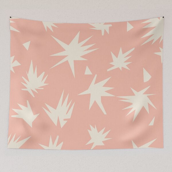 Item preview,  Starry Night - Matisse Inspired Cut Out Pastel Peach designed and sold by Octavia Soldani.