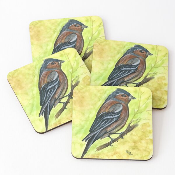 Item preview, A Chaffinch  designed and sold by TaniaCanvasLife.