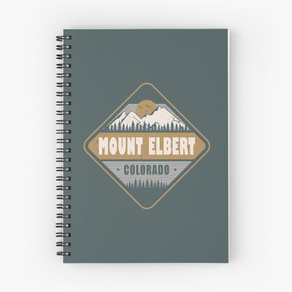 Item preview, Mount Elbert Colorado US Vintage Hiking Design designed and sold by CynthiaGraphics.