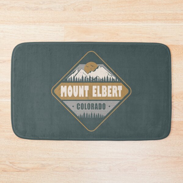 Item preview, Mount Elbert Colorado US Vintage Hiking Design designed and sold by CynthiaGraphics.
