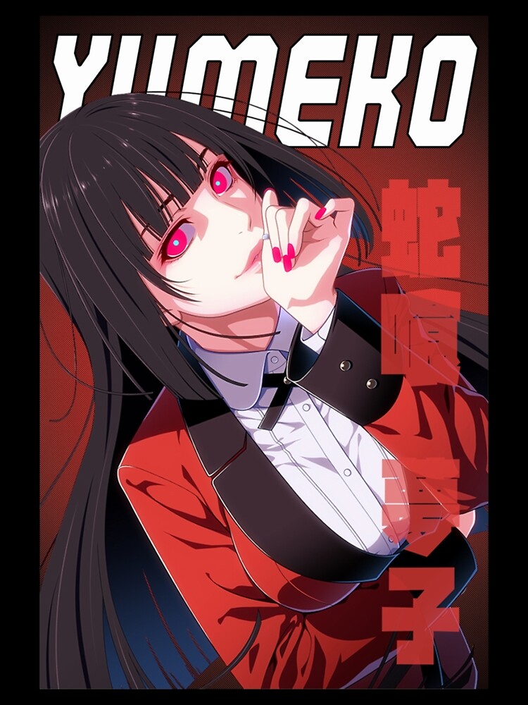 Kakegurui - Yumeko Jabami cards anime Greeting Card for Sale by