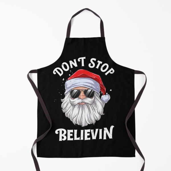 Item preview, Don't Stop Believin Santa Funny Christmas Boys Kids Gifts designed and sold by fatboys.