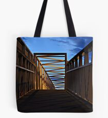 Overpass at night Tote Bag