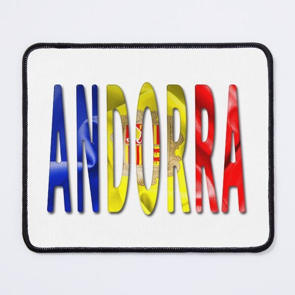 Item preview, Andorra Word With Flag Texture designed and sold by MarkUK97.