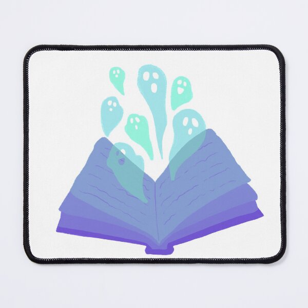 Item preview, Read more boooks - cute ghost book designed and sold by scribbli.