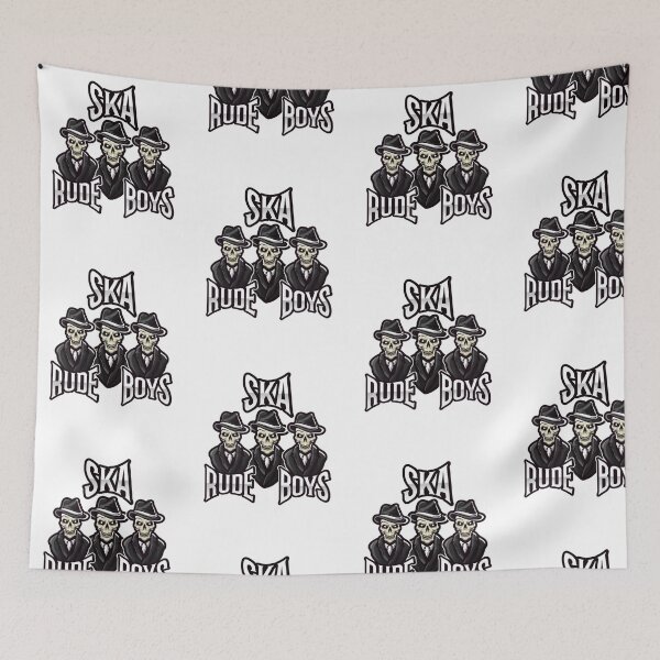 Item preview, SKA RUDE BOYS SKULL HATS designed and sold by MerchByCraig.
