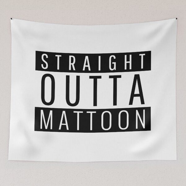Item preview, Straight Outta Mattoon Illinois  designed and sold by Teelogic.