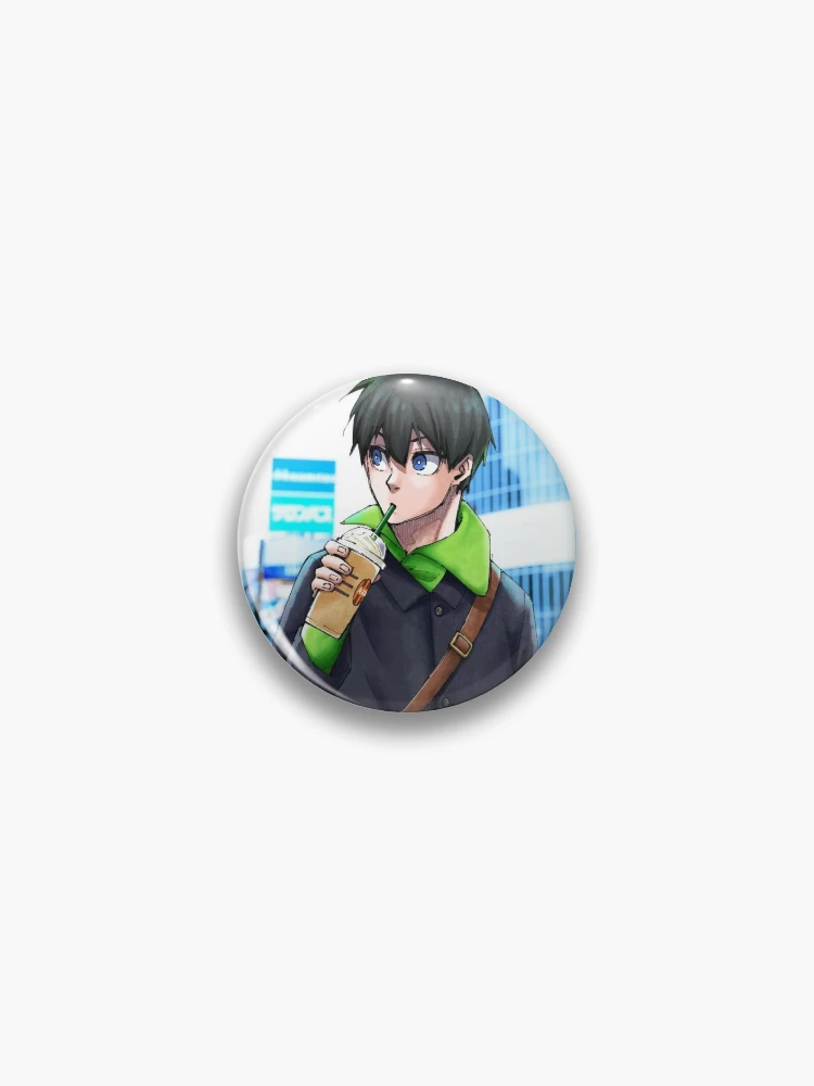 Aryu Jyubei in Casual Clothes Shibuya Blue ブルーロックLock | Sticker