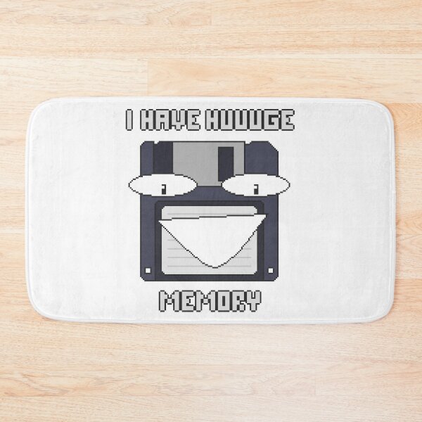 Item preview, Floppy Disk I Have Huuuge Memory designed and sold by LivingTheIndie.