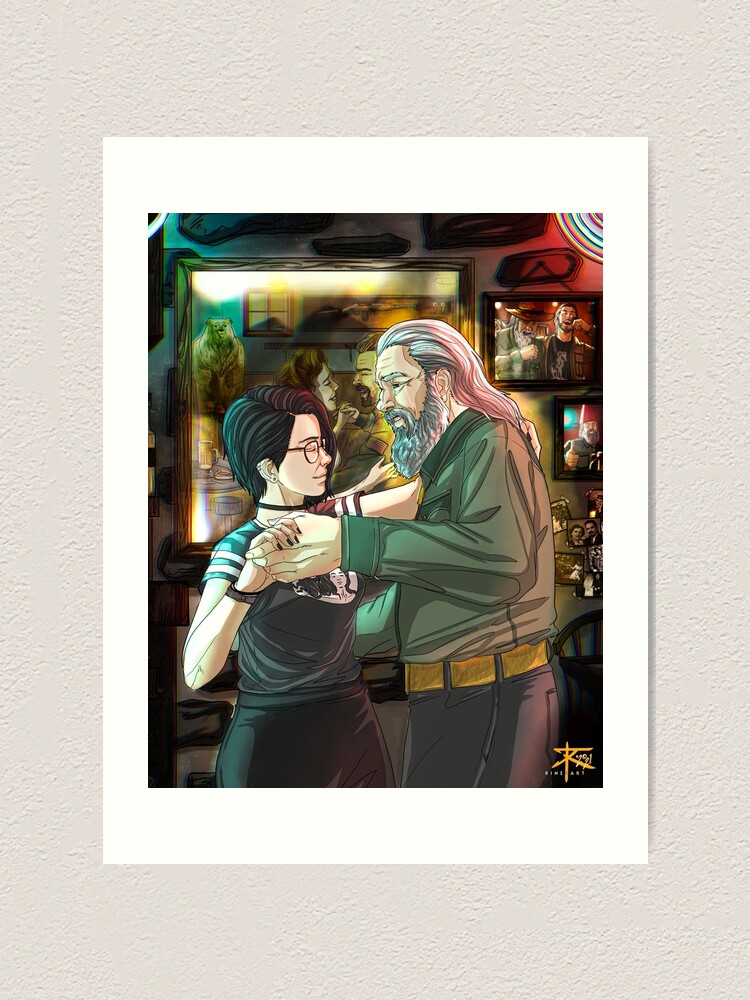 Alex & Steph Life is Strange: True Colors Mini Art Print 