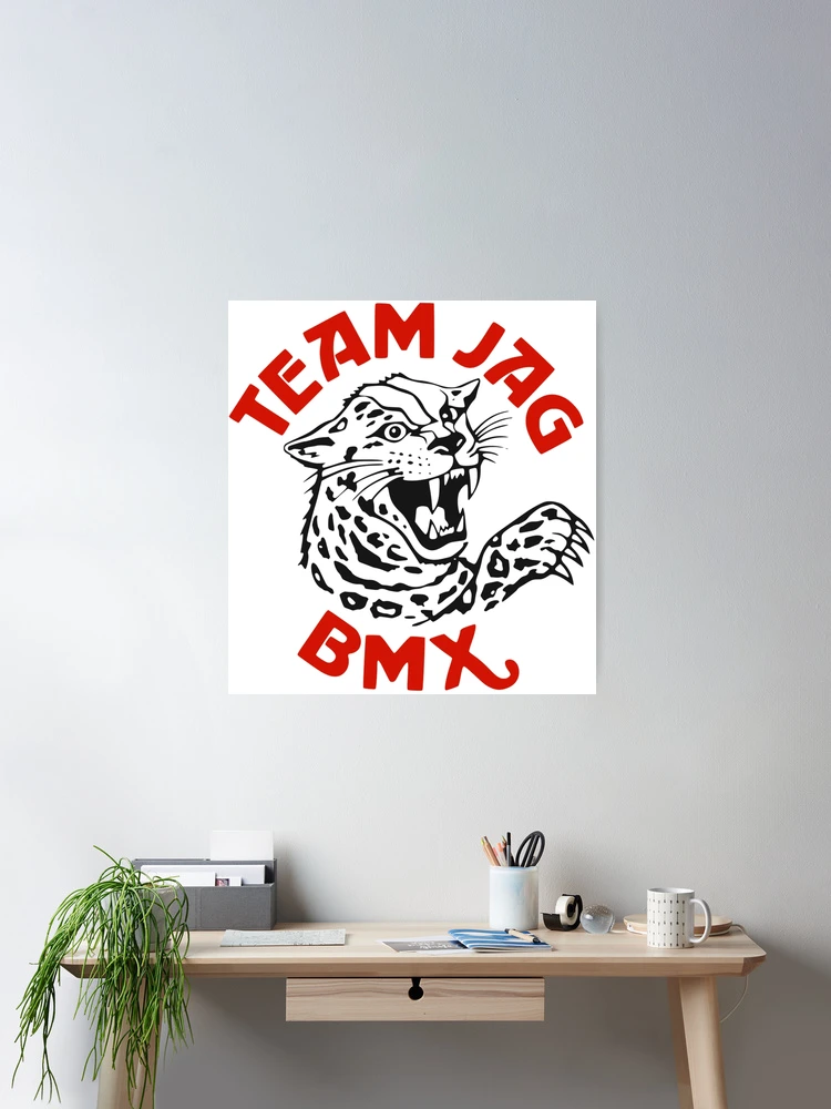 Team Jag BMX vintage BMX logo Poster for Sale by Artyssytb Redbubble