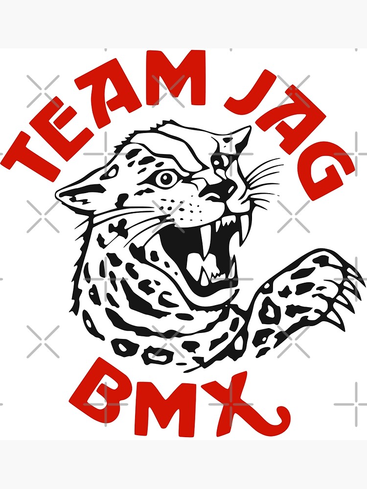 "Team Jag BMX vintage BMX logo" Poster by Artyssytb Redbubble